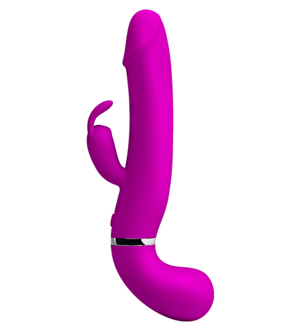 Zeka vibrator sa dodatkom za klitoris